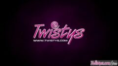 Twistys – (Sami C) z udziałem w Black Couch Rub Down 