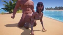 Filmowe porno 3D # 2 | Maya x Bol 