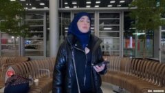 Zawoalowana Iranka Nadja zostaje zerżnięta analnie w toalecie i na korytarzu, by zapłacić za samolot 